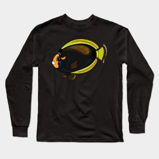 Black Butterflyfish Long Sleeve T-Shirt